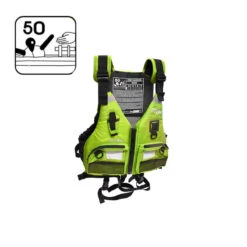GILET DE FLOTTAISON ROTOMOD BASS KAYAK VERT -Spirit Kayak gilet de flottaison rotomod bass kayak vert 1