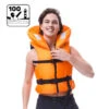GILET DE SAUVETAGE JOBE COMFORT BOATING VEST ORANGE -Spirit Kayak gilet de sauvetage jobe comfort boating vest orange