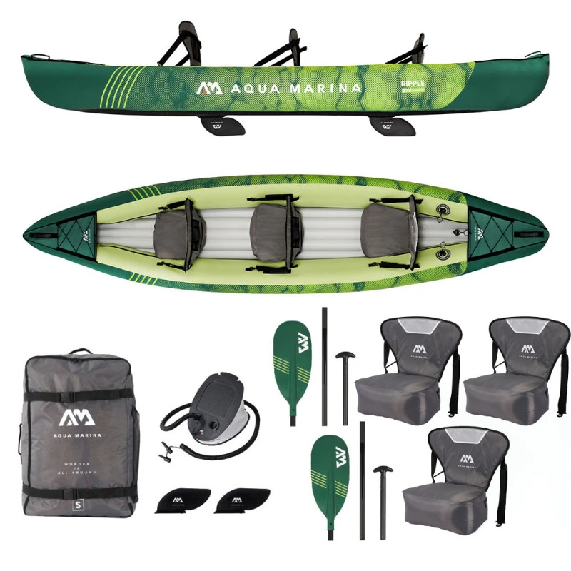 KAYAK AQUA MARINA RIPPLE 3 PERSONNES 370 4 KAYAK AQUA MARINA RIPPLE 3 PERSONNES 370 – Image 2