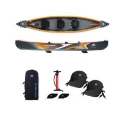 KAYAK AQUA MARINA TOMAHAWK AIR-C 2/3 PERSONNES -Spirit Kayak kayak aqua marina tomahawk air c 2 3 personnes 1