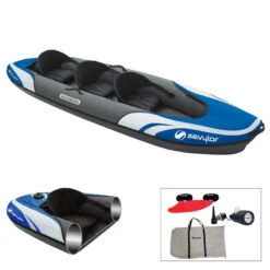 KAYAK SEVYLOR HUDSON KCC360 BLEU -Spirit Kayak kayak sevylor hudson kcc360 bleu 1