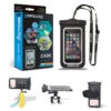 KIT COMPLET POCHETTE ETANCHE SMARTPHONE SEAWAG NOIRE NOIR/BLEU -Spirit Kayak kit complet pochette etanche smartphone seawag noire noir bleu
