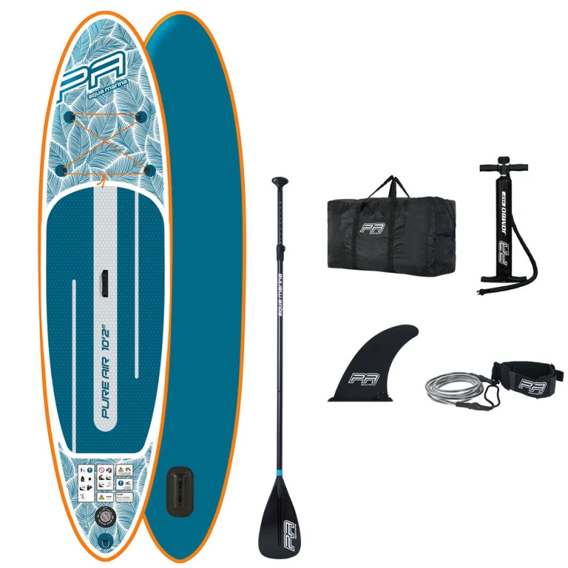 PACK PADDLE GONFLABLE AQUA MARINA PURE AIR 10.2 + PURE AIR 10.10 5 PACK PADDLE GONFLABLE AQUA MARINA PURE AIR 10.2 + PURE AIR 10.10 – Image 3