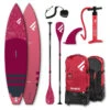 PADDLE FANATIC 2022 DIAMOND AIR TOURING 11.6x31 GONFLABLE + PAGAIE CARBON DIAMOND C35 COMPLET -Spirit Kayak paddle fanatic 2022 diamond air touring 116x31 gonflable pagaie carbon diamond c35 complet