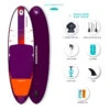 Paddle Gonflable Aqua Design Lava 10.0 2 Paddle Gonflable Aqua Design Lava 10.0 -Spirit Kayak paddle gonflable aqua design lava 100