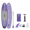 PADDLE GONFLABLE AQUA MARINA CORAL 10.2 NIGHT FADE 2023 2 PADDLE GONFLABLE AQUA MARINA CORAL 10.2 NIGHT FADE 2023 -Spirit Kayak paddle gonflable aqua marina coral 102 night fade 2023