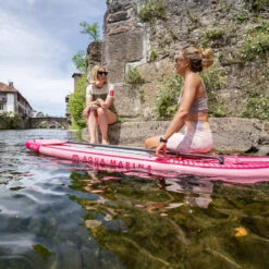 PADDLE GONFLABLE AQUA MARINA CORAL 10.2 RASPBERRY 2023 -Spirit Kayak paddle gonflable aqua marina coral 102 raspberry 2023 5