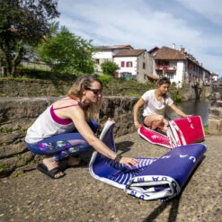 PADDLE GONFLABLE AQUA MARINA CORAL 11.6 TOURING NIGHT FADE 2023 -Spirit Kayak paddle gonflable aqua marina coral 116 touring night fade 2023 5