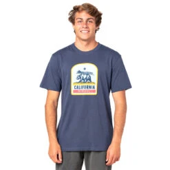 T-SHIRT RIP CURL DESTINATION ANIMALS BLEU MARINE -Spirit Kayak t shirt rip curl destination animals bleu marine 2