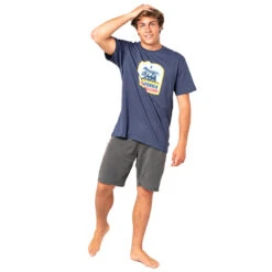 T-SHIRT RIP CURL DESTINATION ANIMALS BLEU MARINE -Spirit Kayak t shirt rip curl destination animals bleu marine 4